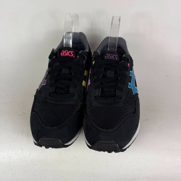 Asics Gel-Saga Athletic Sneakers Women's 9 Black White Leather Classic Retro - Picture 4 of 10